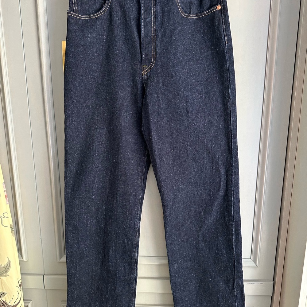 Levi's Women’s Straight Dark Indigo Jeans